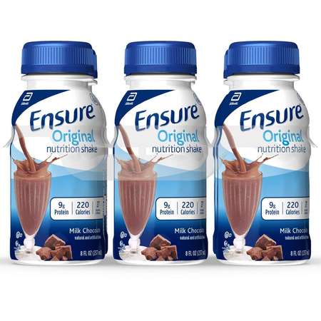 ENSURE Ensure Shake Chocolate 8 fl. oz. Bottles, PK24 57231